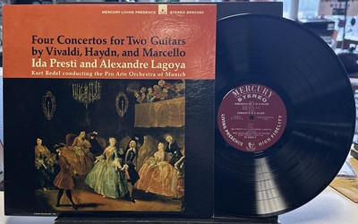 Vivaldi - Concertos For Two Guitars And Orchestra - Mercury LP VG++ STEREO