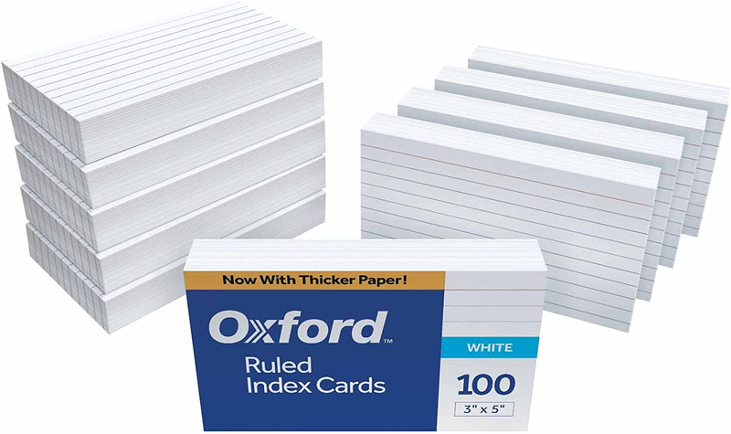 31EE Ruled Index Cards, 3