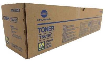 Genuine Konica Minolta A1U9233 Yellow Toner Cartridge