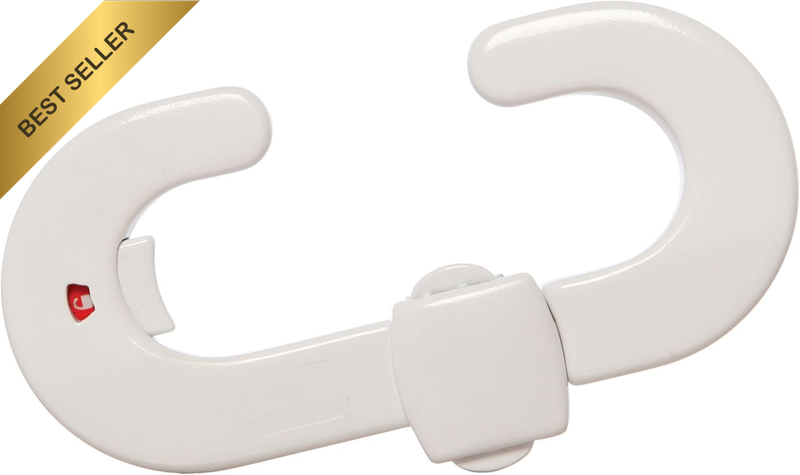 Secure-A-Lock - Child Proof Sliding Safety Locks for Cabinets, Drawers, & Cupboa