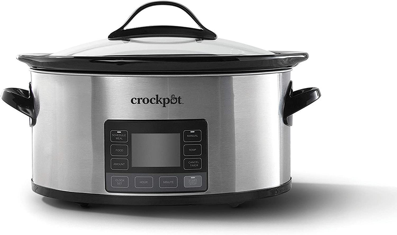 Crock-Pot Mytime Technology 6 Quart Programmable Slow Cooker with Digital Timer