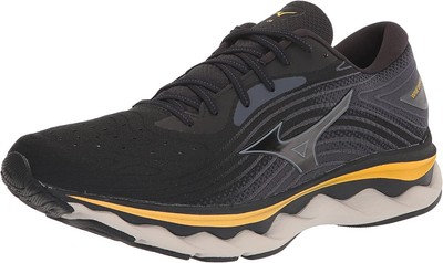 Мужские кроссовки Mizuno Wave Sky 6, черные/пассаты, 9 2E Wide, США