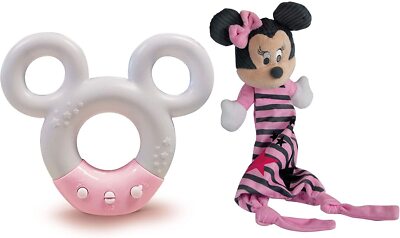 CLEMENTONI - Jouet pour bébé   Doudou et projecteur DISNEY Minnie -  - CLE17396
