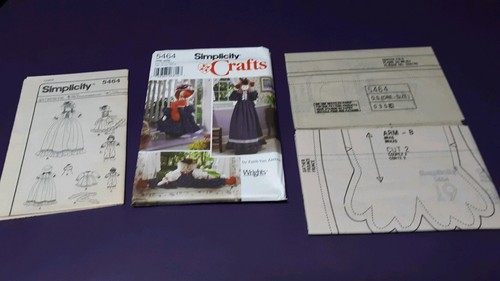 SIMPLICITY 5464 Vacuum Cleaner Cover, Lawn Goose Dress, Draft Stopper Uncut OOP