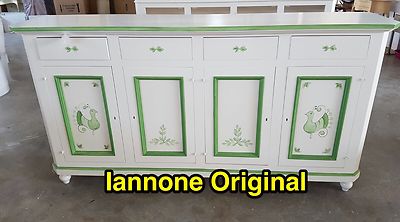 CREDENZA MADIA  SOGGIORNO DIPINTA MANO DECORTA VARI COLORI  PERSONALIZZABILE.