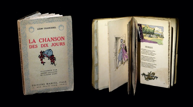 Chancerel (LÃ©On) / Galland (AndrÃ©, Ill. De) - La Chanson Des Dix Jours.