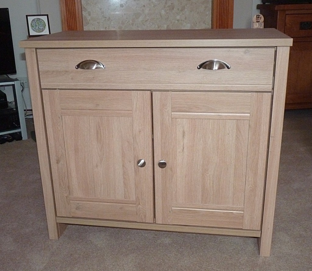 Consort Tivoli Ready Assembled Compact Sideboard Oakeffect in Luton