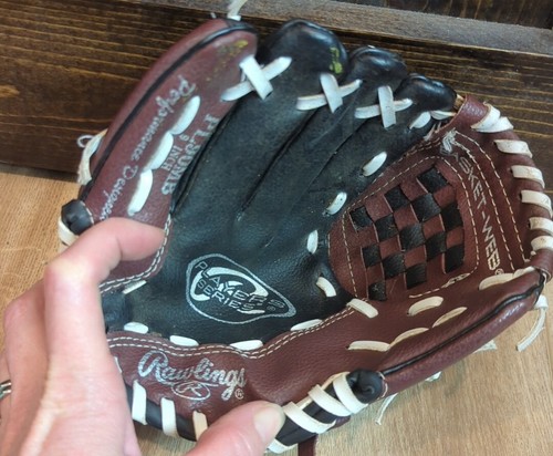 Rawlings PL90MB 9inch Tball Kids Baseball Glove Left Hand Throw Fits Right Hand