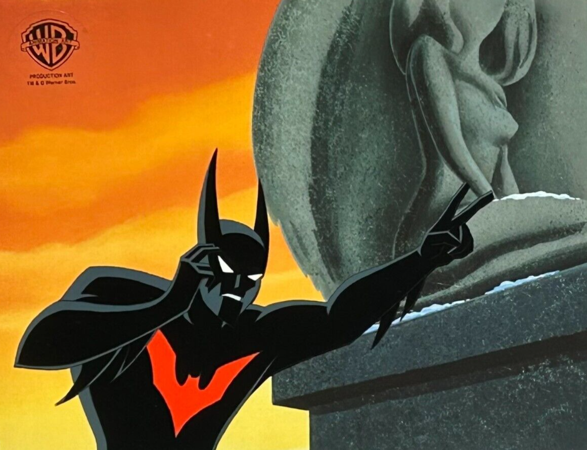 BRUCE TIMM rare BATMAN cel B2 Graveyard BATMAN BEYOND