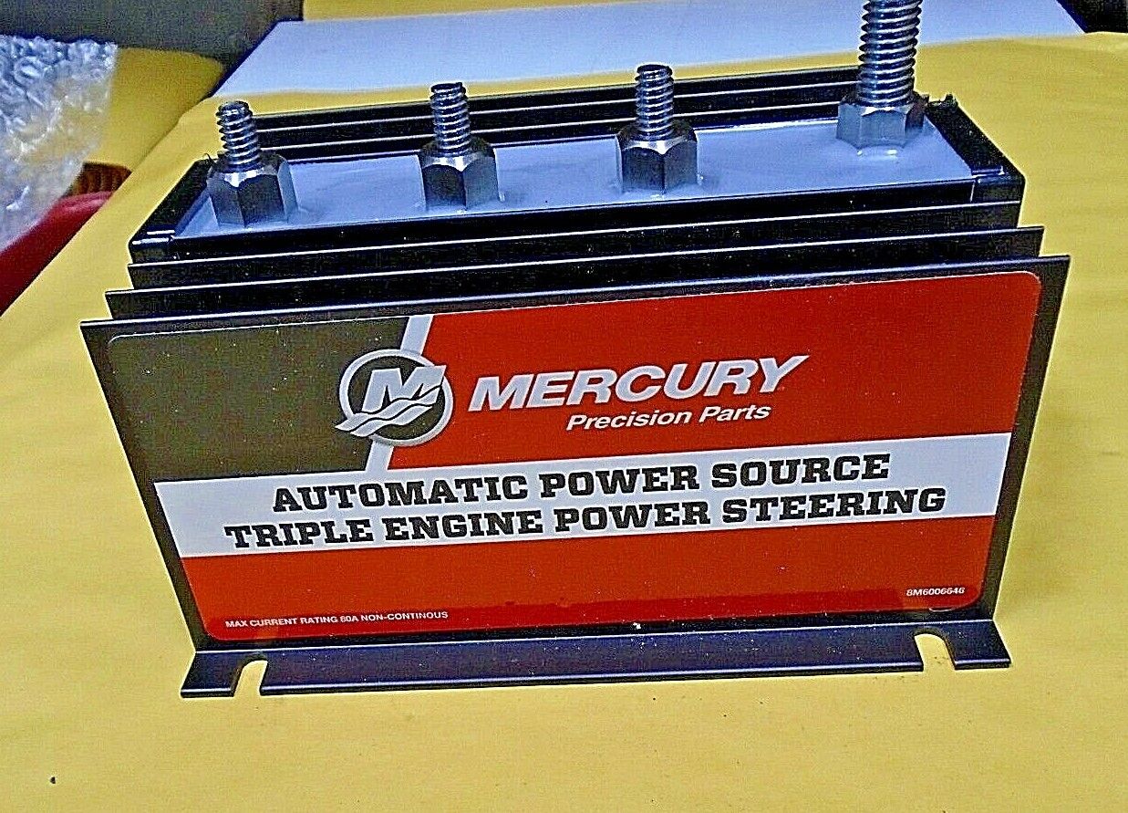 MERCURY MARINE 87-8M0149746 TRIPLE ENGINE POWER STEERING MERCURY MARINE 87-8M0149746 TRIPLE ENGINE POWER STEERING