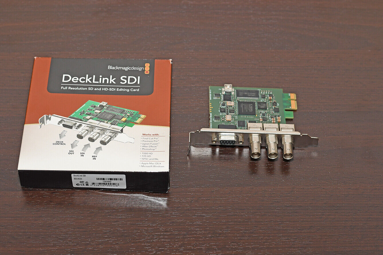 Blackmagic Design Deck Link DeckLink SDI BDLKSDI | eBay Blackmagic Design Deck Link DeckLink SDI BDLKSDI | eBay