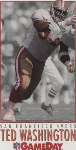 1992 GameDay Ted Washington #369