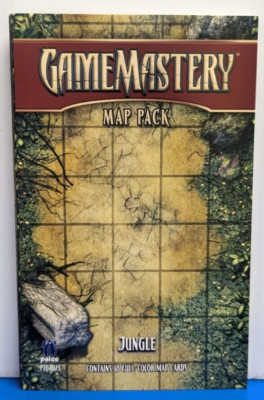 GAMEMASTERY MAP PACK JUNGLE PZ0-4023 DUNGEONS & DRAGONS PATHFINDER D&D