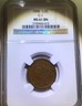 1850 Half Cent NGC MS 61 (RARE)