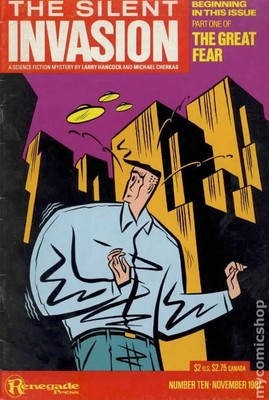 Silent Invasion #10 VF 1987 Stock Image