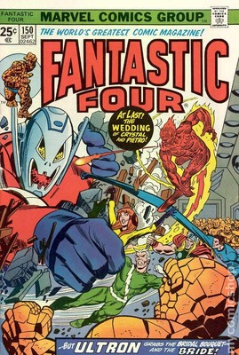 Fantastic Four #150 VG 1974 Stock Image