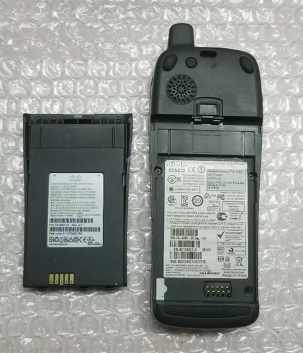 *REFURBISHED* CISCO CP-7921G-A-K9 WIRELESS IP PHONE, CHARGER, BATT & PWR SUPPLY