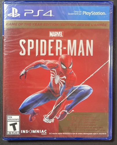 (未使用･未開封品)Marvel&#39;s Spider-Man Game of the Year Edition Marvel's Spider-Man: Game Of The Year Edition for