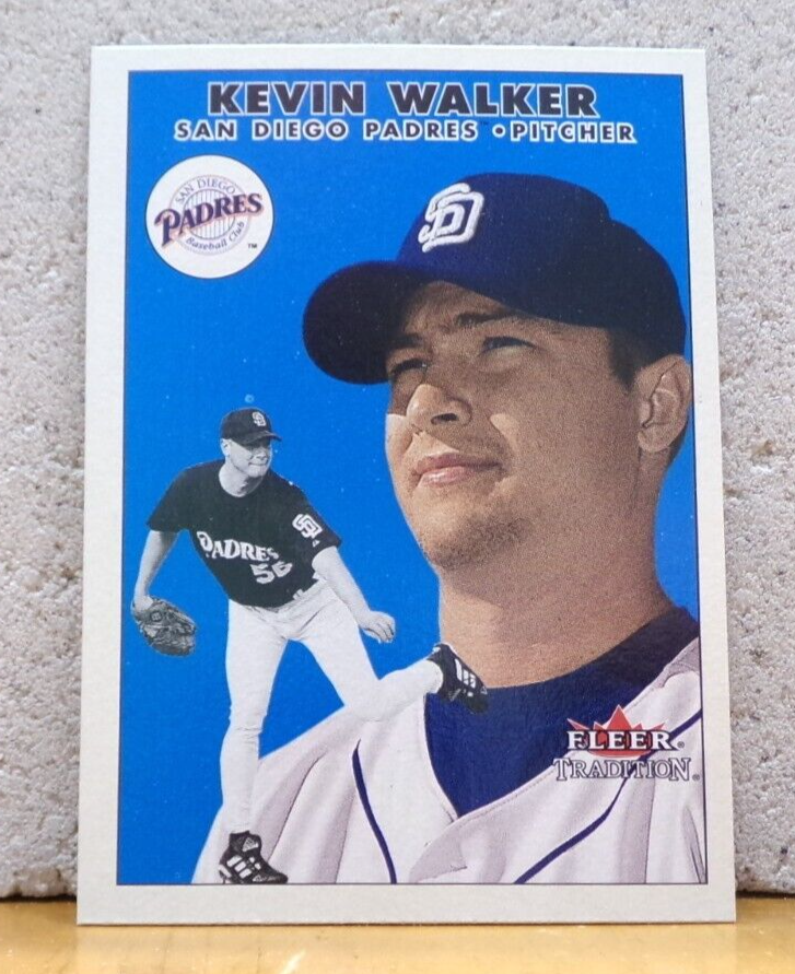 FLEER TRADITION BASEBALL CARD RETRO 1954 DESIGN SAN DIEGO