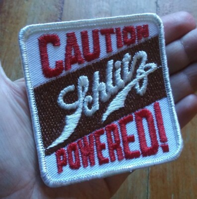 Vintage Schlitz Beer Patch sew on for Trucker Snapback Hat Cap