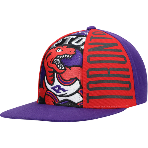 Кепка Mitchell & Ness Purple NBA Toronto Raptors Big Face Callout Snapback - OSFA