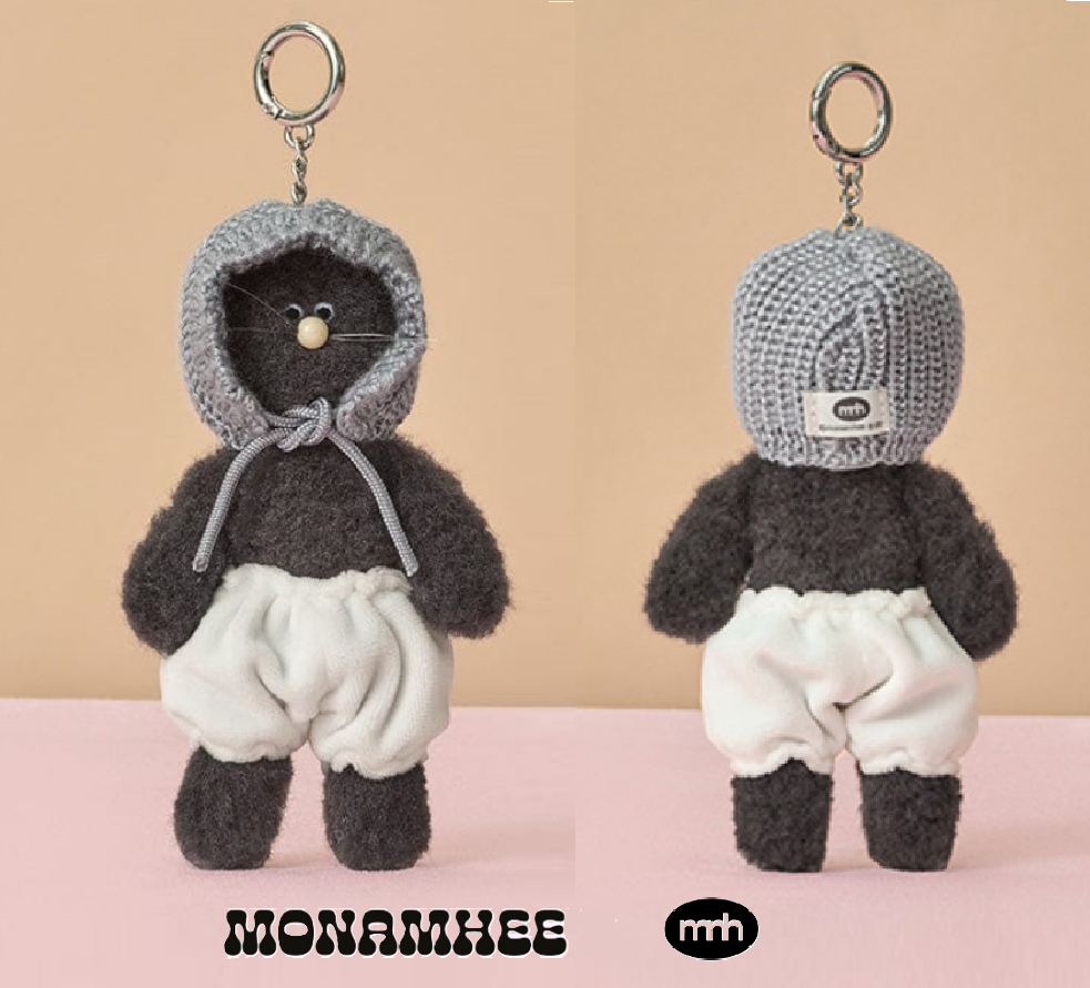 【Monamhee x Amoupre】 正規品★ Danhee Keyring Brown 모남희 x 아모프레 단희 키링 브라운 | Monamhee | KREAM