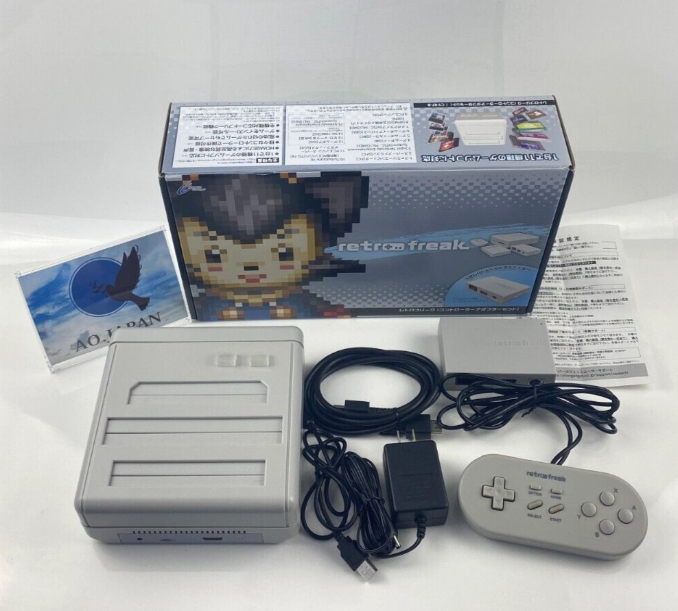 retro freak コントローラ4個付き retro freak コントローラ4個付き レトロフリーク（SFC用
