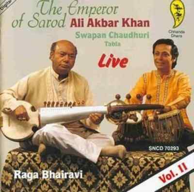 Ali Akbar Khan Emperor Of Sarod Bhairavi Dhun Chhanda Dhara Swapan Chaudhuri NEW