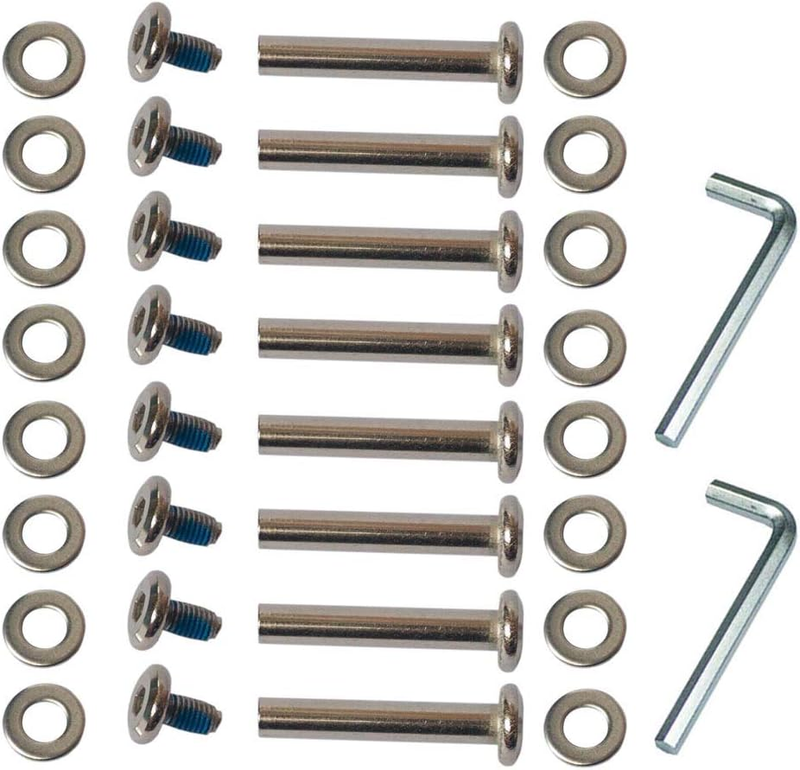 OD 15/64" (6Mm) Shaft Hex Socket Screw Inline Skate Wheel Roller Blades Replacem