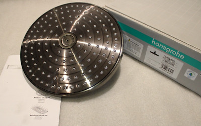 Hansgrohe 04388000 - Croma Select S 180 2-Jet 7-1/4'' Rain Shower Head - Chrome