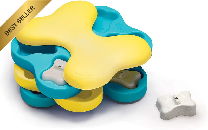 Nina Ottosson by  Dog Tornado Interactive Treat Puzzle Dog Toy