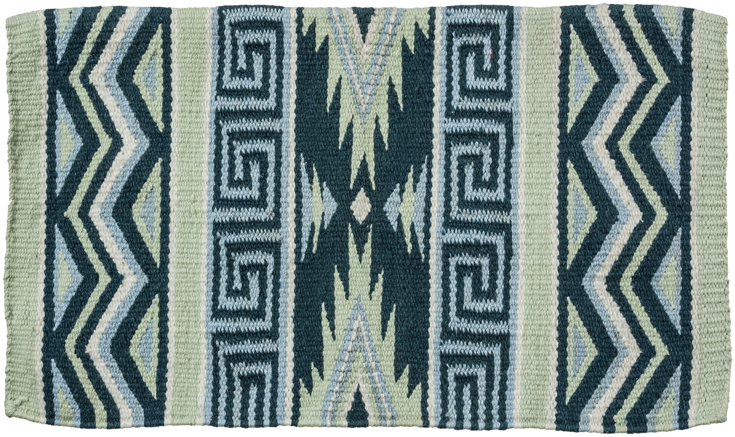 Western Wool Saddle Blanket - Mayan - New Zealand Wool - 8 Colorful Patterns