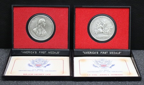 Americas First Medals ~ Henry Lee, John E Howard Sat #48  D-2