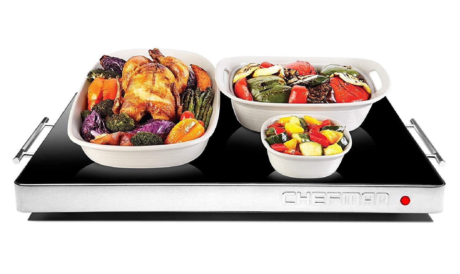 Chefman Electric Warming Tray/Trivet with Adjustable Temperature - BRAND NEW