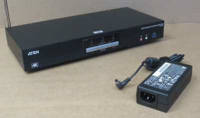 ATEN 4K 2-Port Display Port Dual Display USB 3.0 Audio KVMP Switch CS1942DP