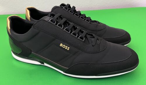 Hugo Boss Sneakers Saturn_Lowp_flny Black 50474872, Size Hugo Boss Sneakers Saturn_Lowp_flny Black 50474872, Size