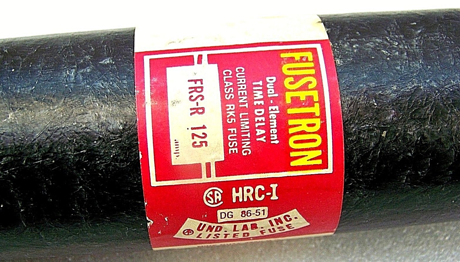 9  Bussmann Fusetron FRS-R-125 125 Amp Fuse Class RK5 600 volts