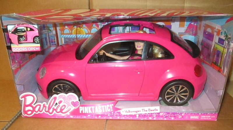 2013 BARBIE, PINKTASTIC, LIFE IN THE DREAMHOUSE, VW BEETLE &