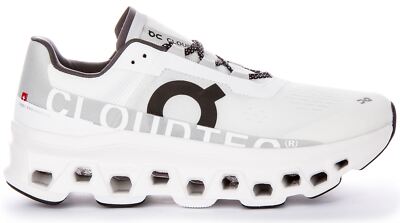 Pre-owned On Running Cloudmster Icic Cloudtec Mens Sneaker White Black Us 6 - 13