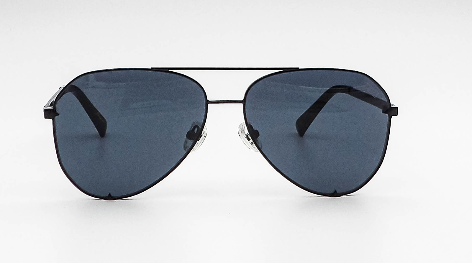 Dezi Blueprint Black Blackout Large Aviator Sunglasses 62-15 