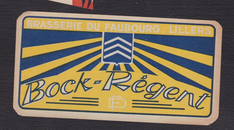 Ancienne Ã©Tiquette  Alcool  Bn127890 BiÃ¨Re Bock RÃ©Gent Lillers  