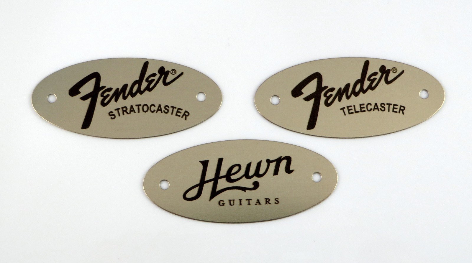 Brass Oval Plate 2-5/6