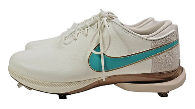 Nike Air Zoom Men's Size 8 Victory Tour 2 White Golf Shoes Cleats DM9930-141 NEW