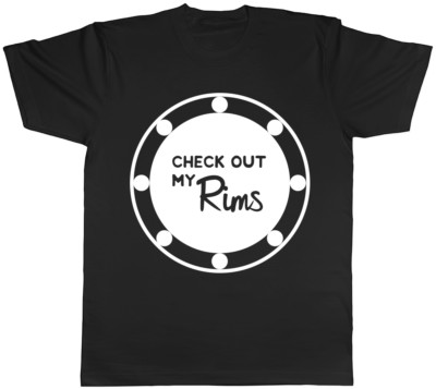 Check out my Rims Mens Womens Ladies Unisex T-Shirt