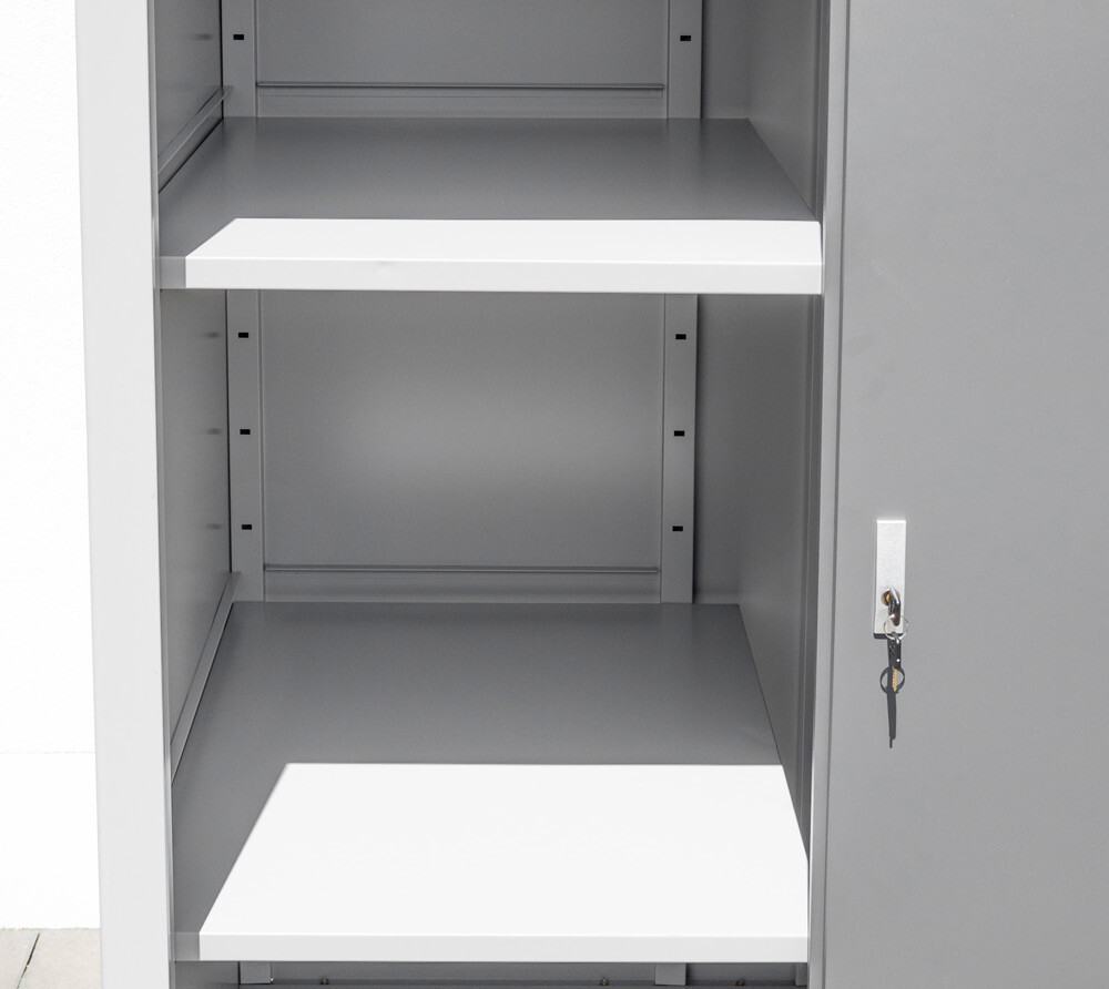 Regal Geräteschrank Guardian D63 Regalsystem zweifach Zubehör Trimetals