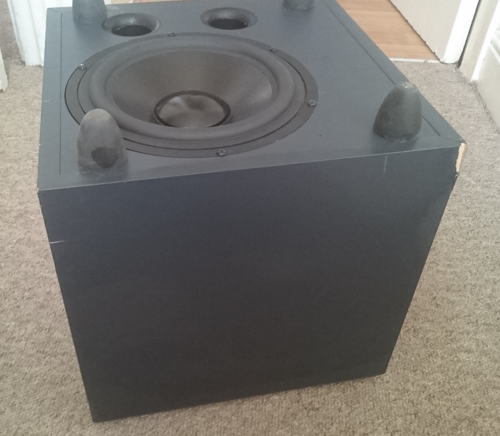KEF PSW 2000 Subwoofer Converted to Passive Sub. in Bradford, West