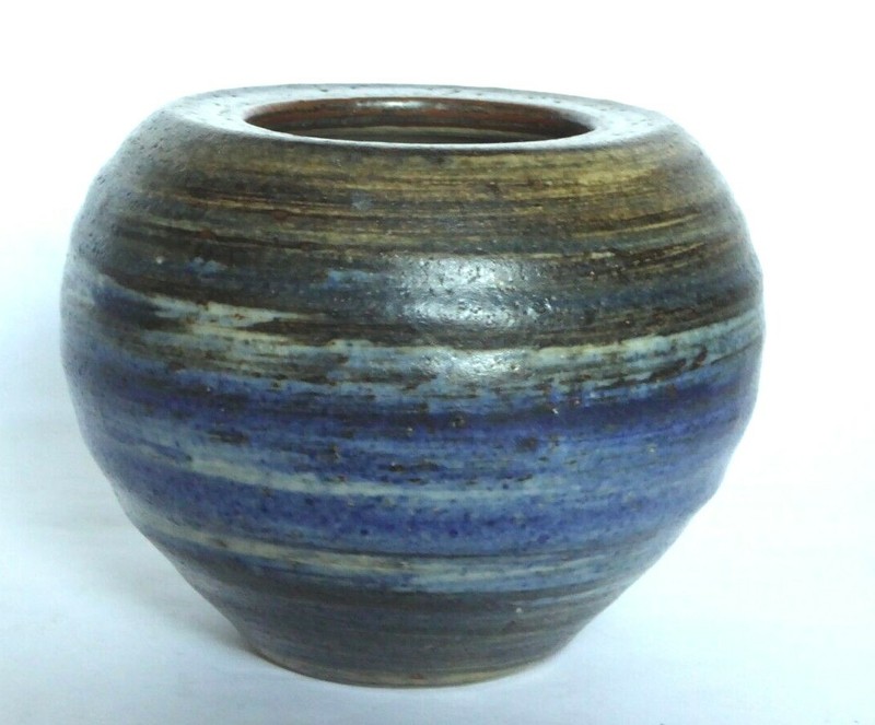 *** Vase Studiokeramik Mobach Keramiek, Utrecht Niederlande Signiert