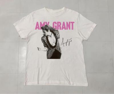 Amy Grant Signature White Tee Unisex T-Shirt All Size