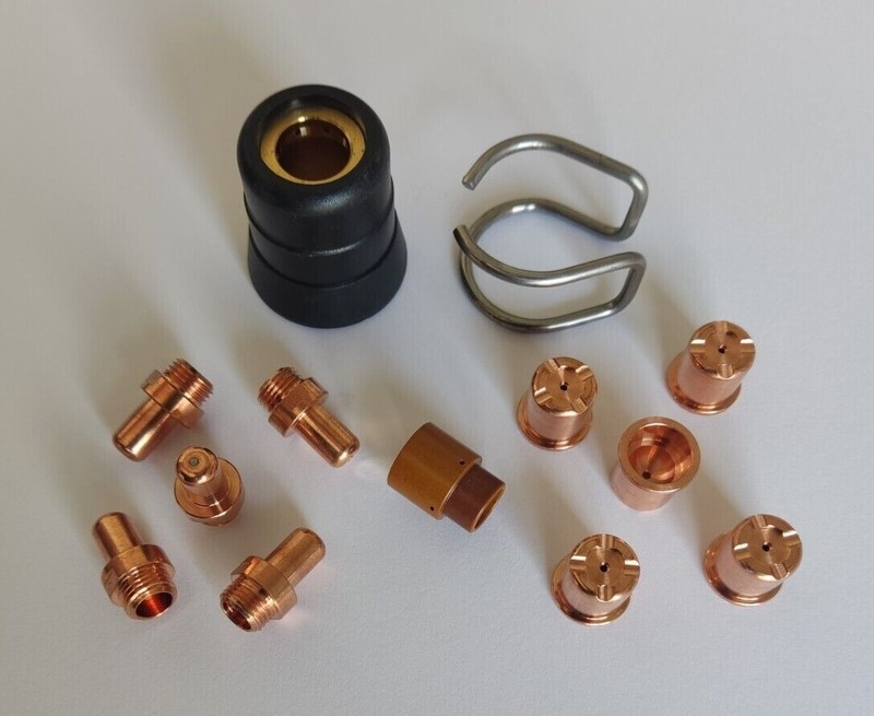 Plasma Verschleissteile Set Cb 70 Kurz Original Trafimet (Cebora, Rehm Etc.)