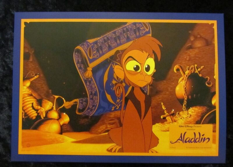 Aladdin lobby card  #12 - Walt Disney